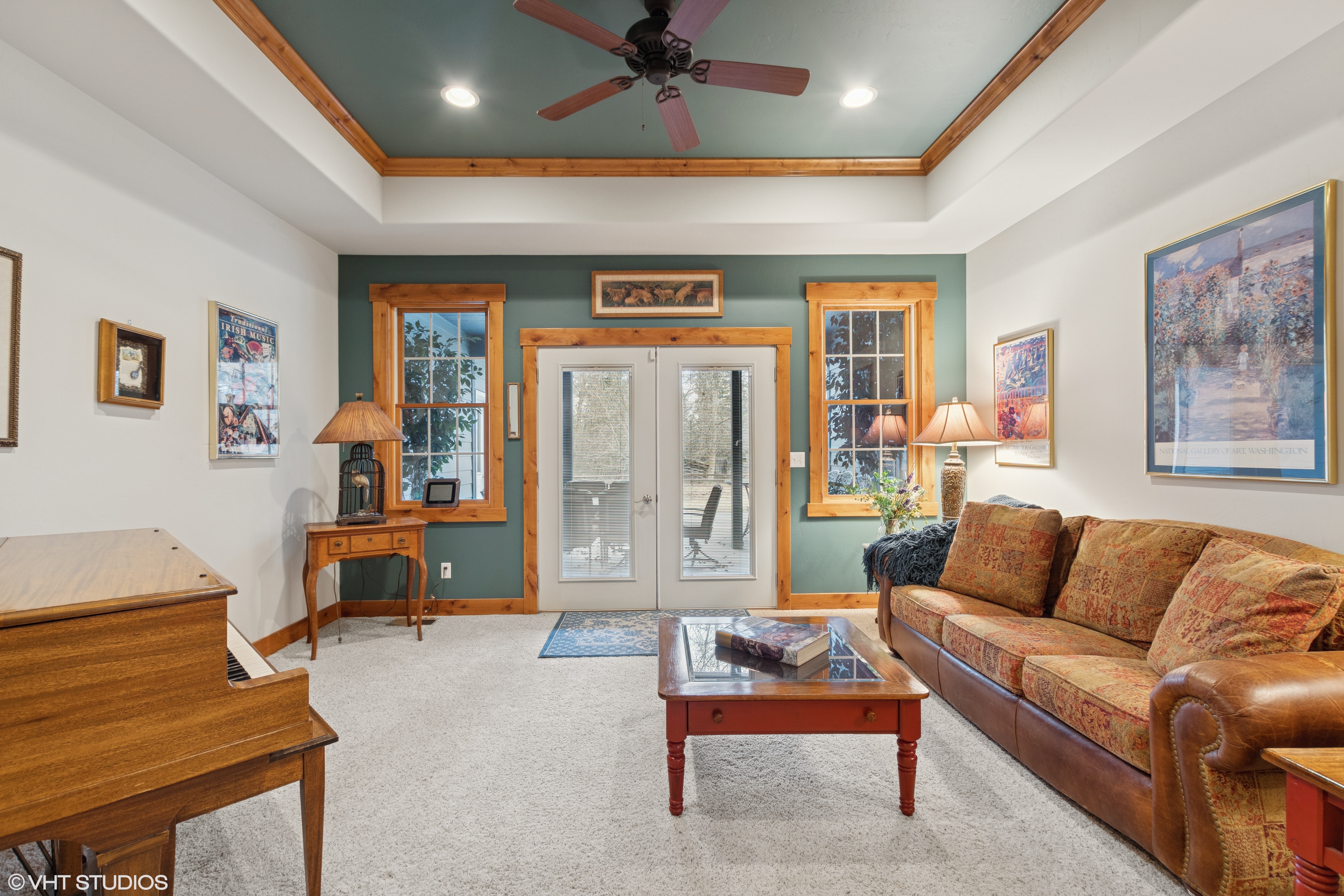 Parlor with Piano and Seating