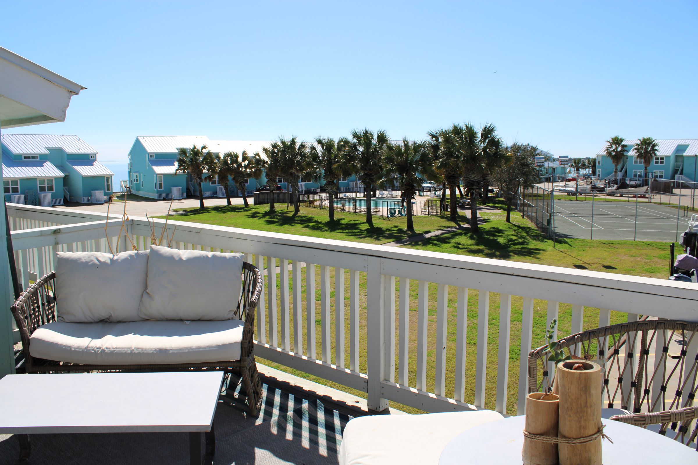 Bayfront two-bedroom condo