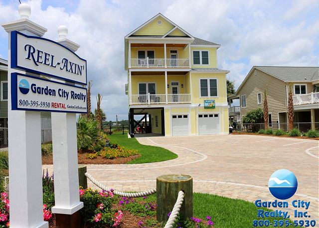 Reel Axin Inlet Channel Garden City Beach Rentals