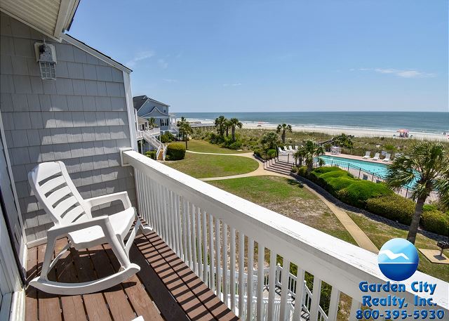 Gulf Stream Villa 113 Ocean Front Garden City Beach Rentals