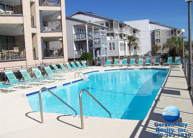 Surf Master 207 Ocean Front Garden City Beach Als Surfmaster 207 Pool Area