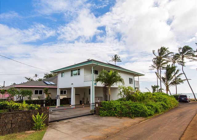 Kapaa Beachfront Home