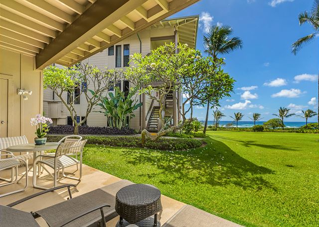 Ground floor ocean view lanai