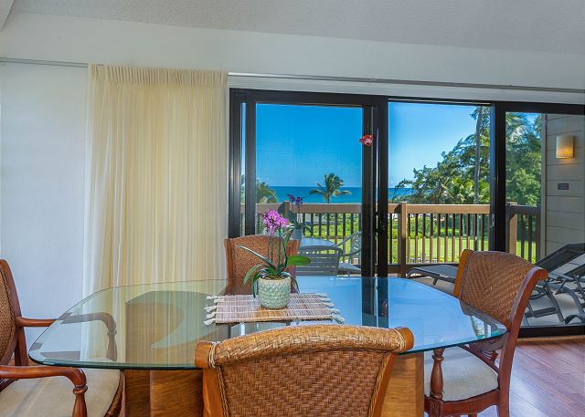 Dinina Area with Ocean Views