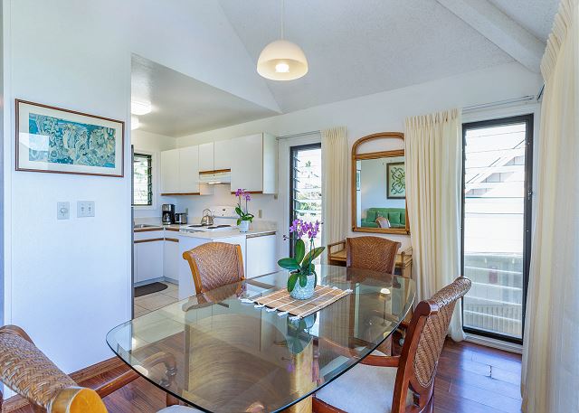 Dining Area with Ocean Views