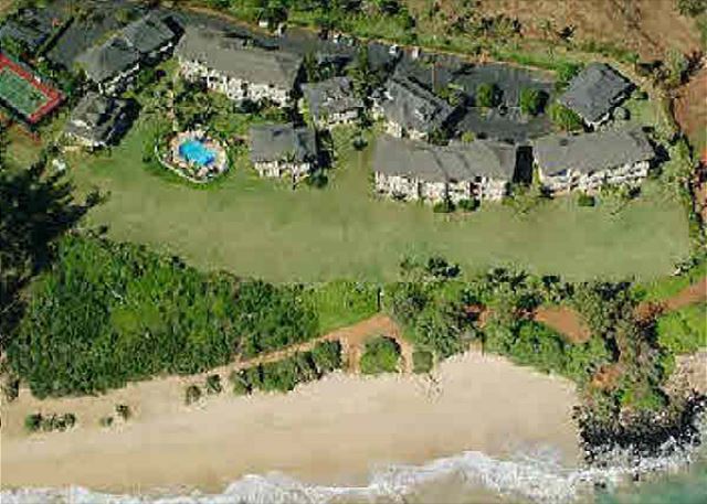 Aerial Shot of Kaha Lani Resort