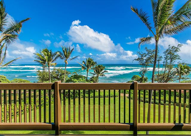 Oceanfront Lanai View