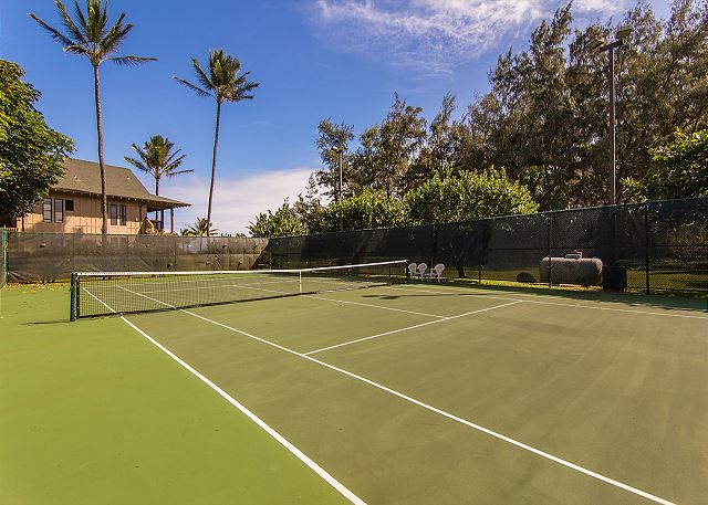 Kaha Lani Resort Tennis Court