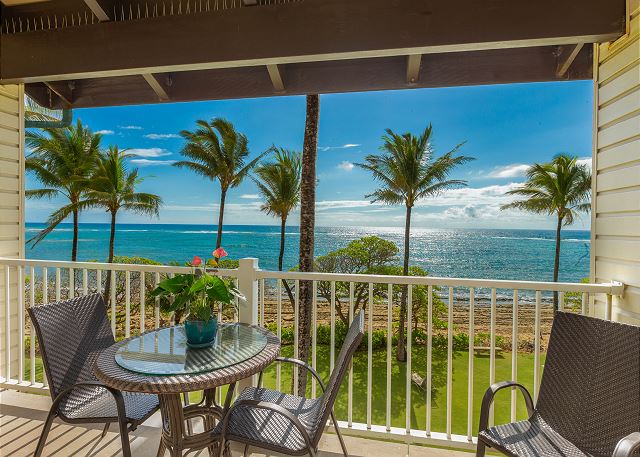 The view from your private lanai.
