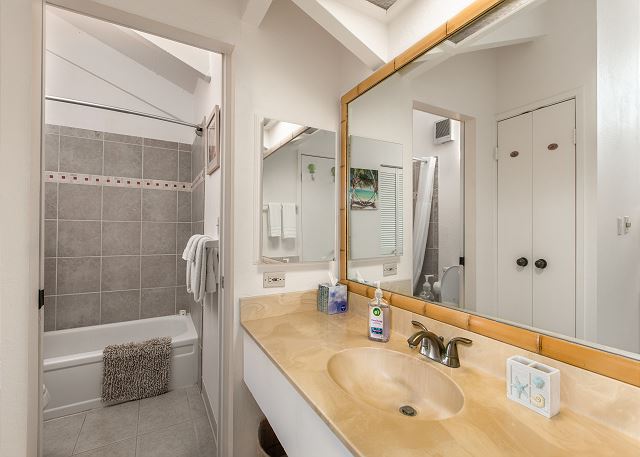 Loft Full Bathroom with Shower Tub