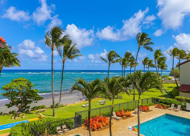 Ocean and Pool Views