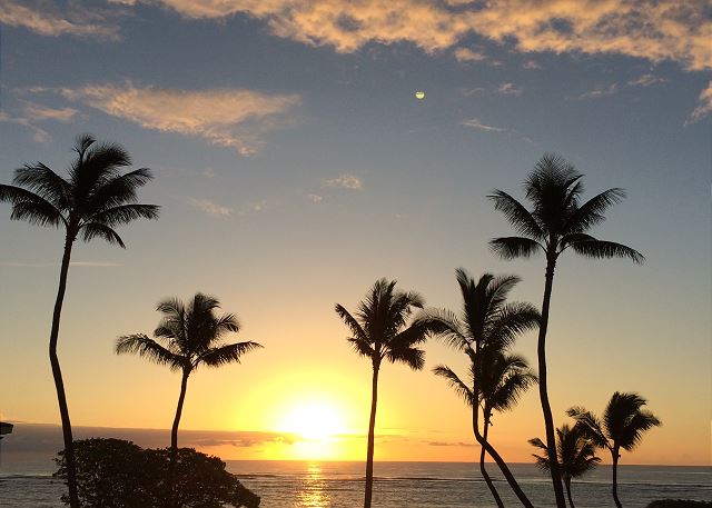 Beautiful Sunrise from Lanai