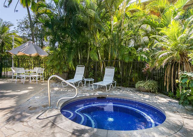 1 of 2 Hot Tubs at Plantation Hale Suites