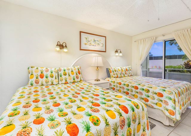 Two Queen Beds in Bedroom & AC!