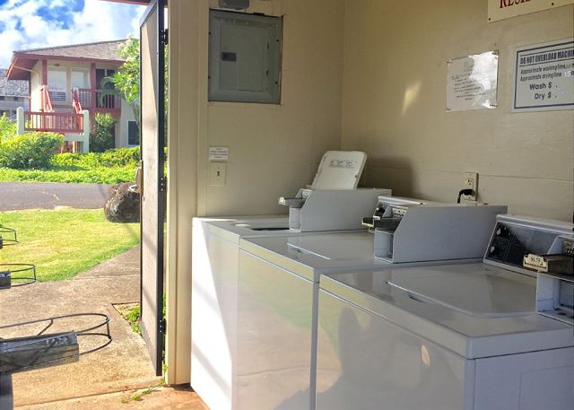 Coin Operated Laundry Room on site