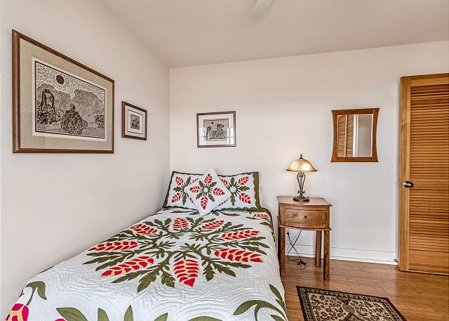 Air conditioned bedrooms.
