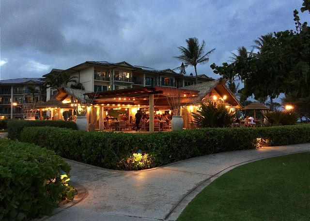 Have lunch or dinner at Oasis Lounge located right on property.
