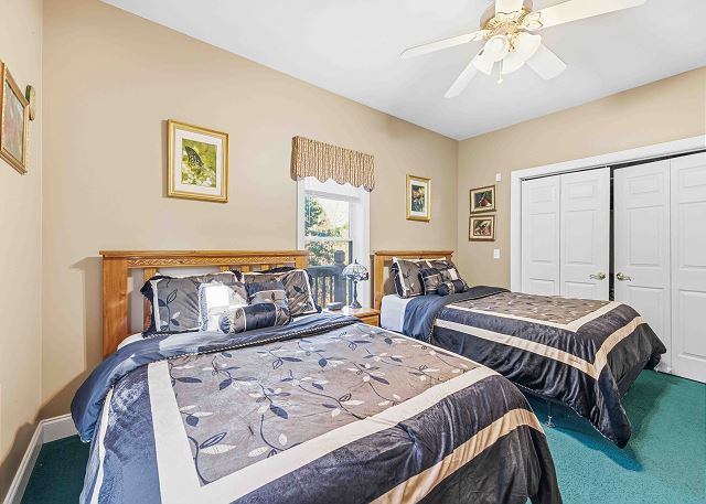 Two Queen Beds on Main Floor