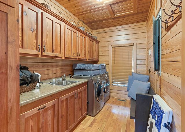 Laundry Room for Guest Convenience