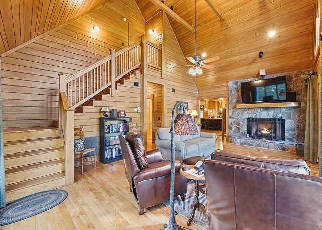 Stairs to the Master Bedroom