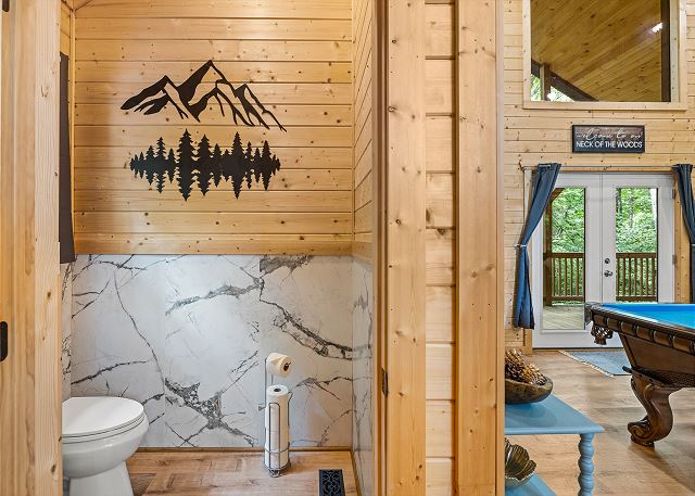 Bathroom Toilet Area