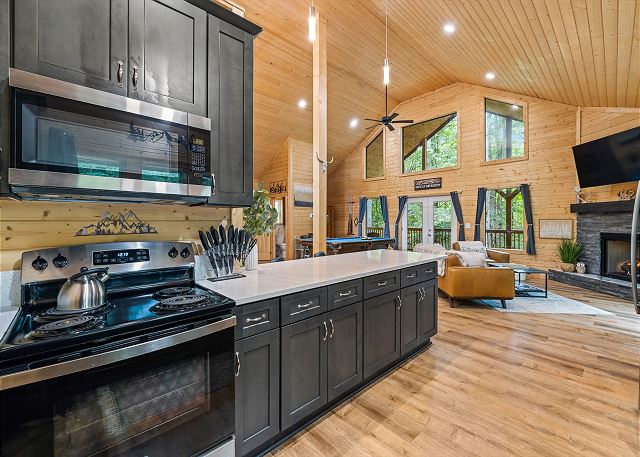 Stove Top, Oven and Mircowave