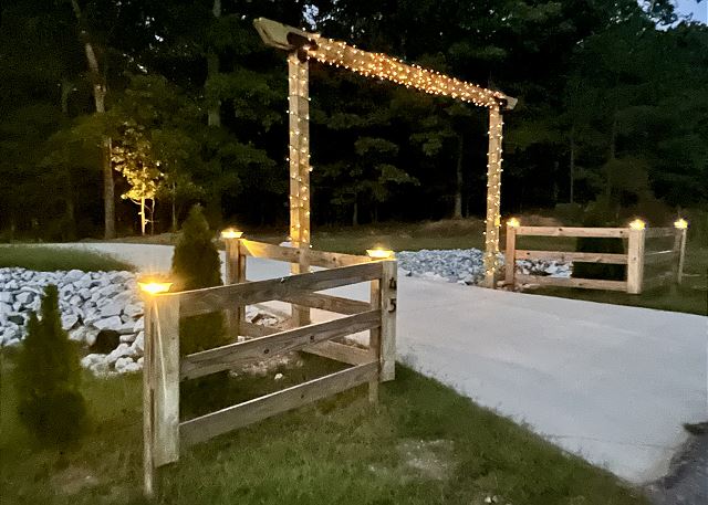 Motion sensor lights for those late night strolls