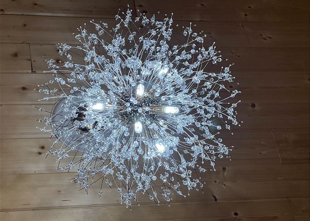 Stare into the stars while in the jacuzzi tub 