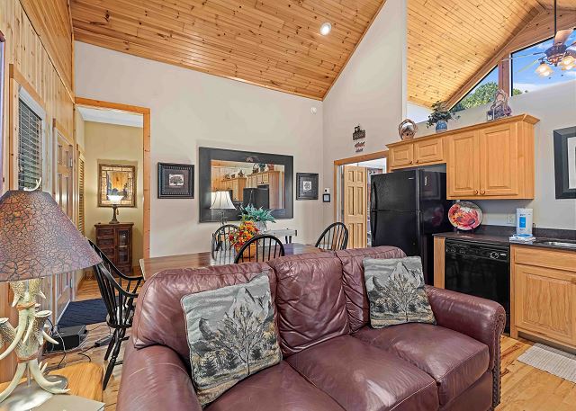 Open Floor Plan with Living, Dining and Kitchen Areas in One