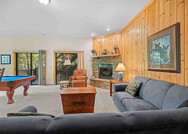 Seasonal Gas Log Fireplace