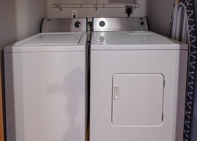 Washer and Dryer for Your Convenience