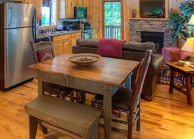 Living, Dining and Kitchen Area All-in-One