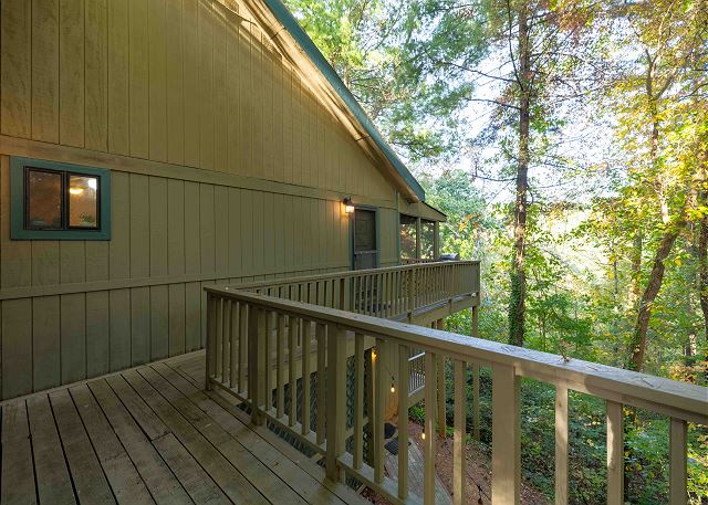 Walkway to Main Level Front Door