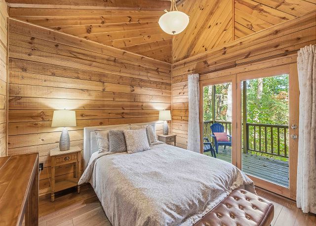 Master Queen Bedroom with Balcony