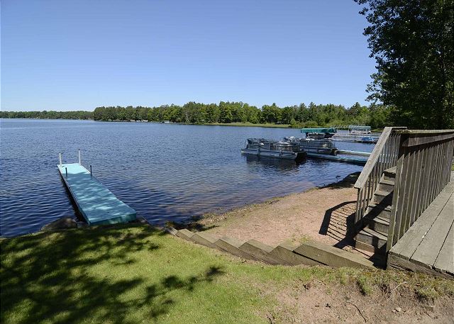 Grand Pines Resort Cabin 3| Lodging Rental on Round Lake in Hayward WI