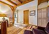 Master bedroom w/seating & en suite bath