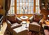 Read your favorite book in this cozy chair