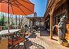 Deck w/outdoor seating & gas grill