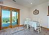 Lower level dining area w/