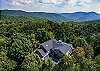 Beautiful aerial shot of the long range views.