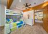 Lower level bedroom w/