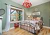Lower level bedroom w/queen bed