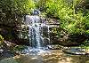 Community waterfall access