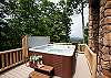 Hot tub area