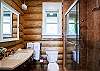 Main floor bathroom (shower only).