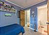 Twin bedroom on main level with full bath.