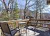 Private deck off master bedroom suite