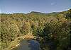 Limited mountain views from cabin.