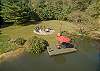 Deck with table (seating for 4) and custom fire pit (wood provid