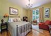Main level bedroom with queen.